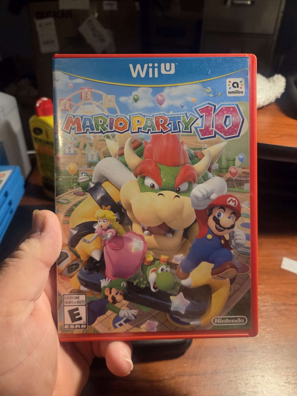 Nintendo Wii U Mario Party 10 - Red Case